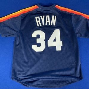 Nolan Ryan #34 Cooperstown Collection Mitchell & Ness Jersey Size 44(L)